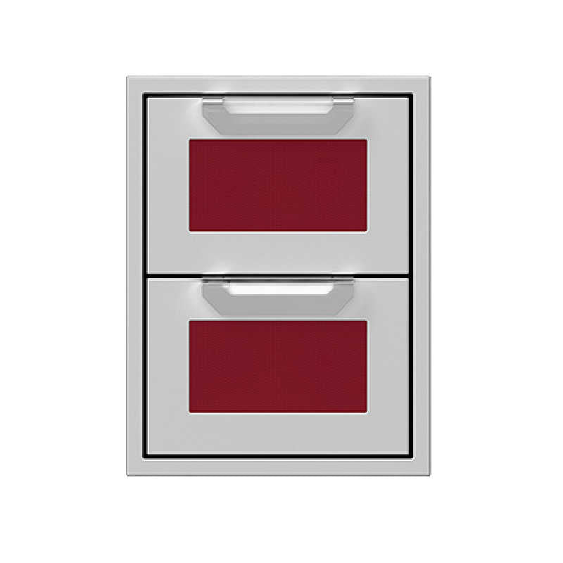 Hestan Outdoor Double Drawers | Tinroof