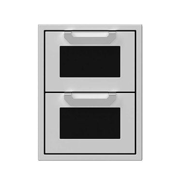 Hestan Outdoor Double Drawers | Stealth