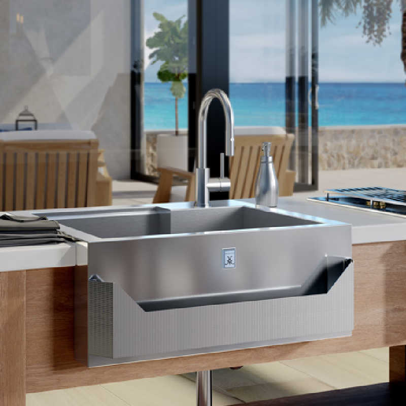 Hestan 30-Inch Outdoor Sink | Outdoor Kitchen