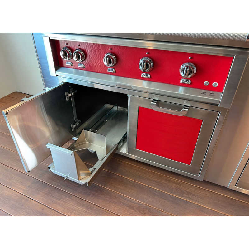 Hestan 30-Inch Propane Tank/Trash Drawer & Storage Cabinet Combo