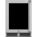 Hestan 24-Inch Outdoor Glass Door Refrigerator | Left Hinge
