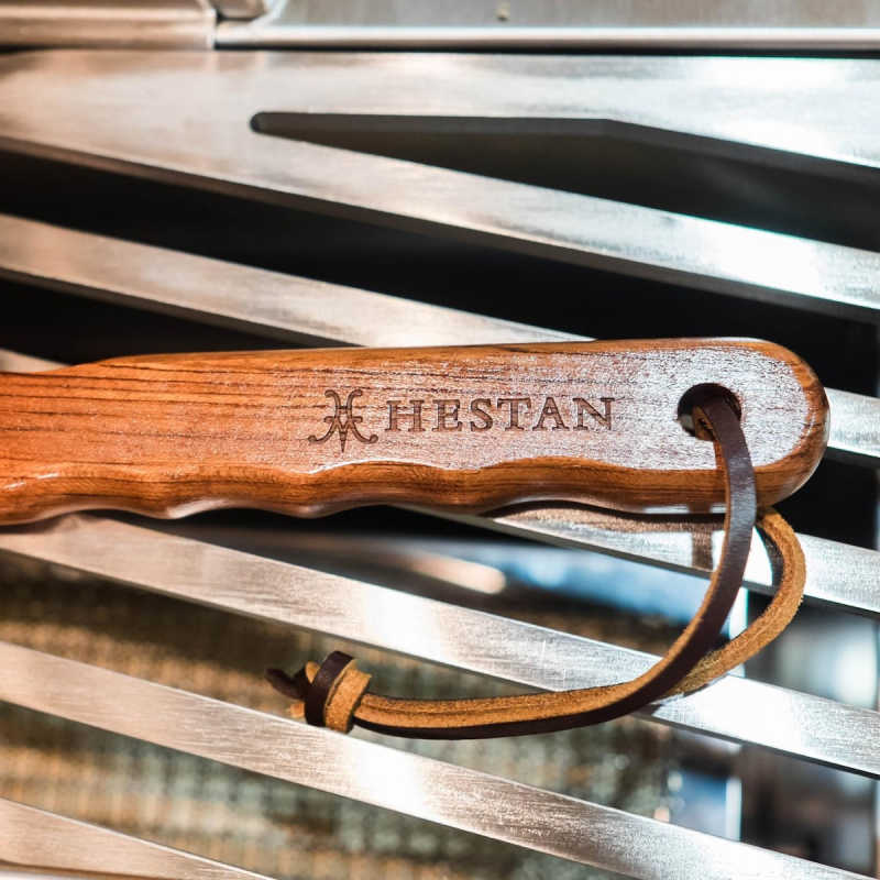 Hestan Stainless Steel Smoker Set | Wooden Handle
