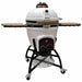 Vision Grills Elite XR402 Ceramic Kamado Grill With Heavy Duty Ceramic Design