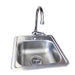 KoKoMo Grills Built-In 15-Inch Outdoor Kitchen Sink 