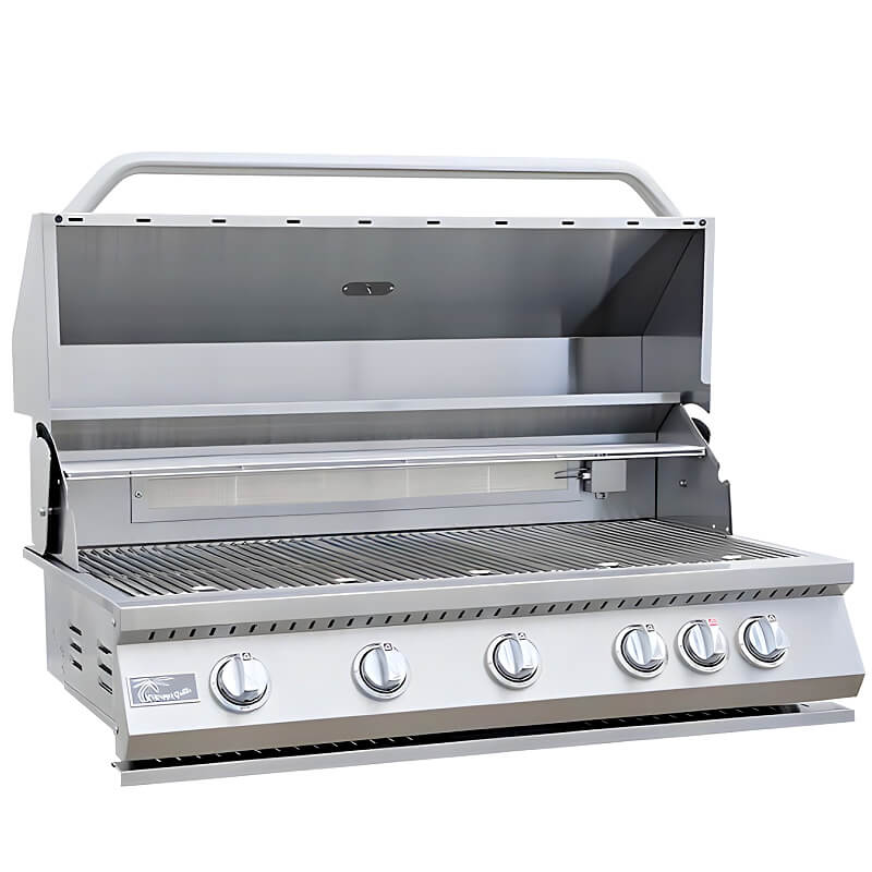 Kokomo Grill 40-Inch 5 Burner Gas Grill | Double Walled Grill Hood