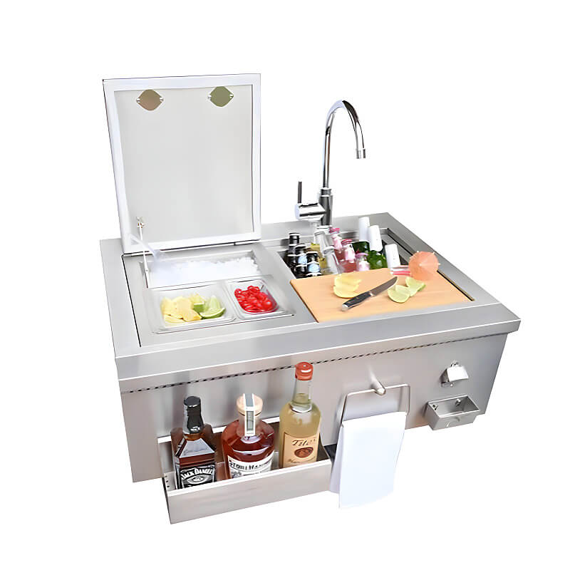 Kokomo Grills 30 Inch Built-In Bartender Cocktail Station