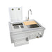 Kokomo Grills 30 Inch Built-In Bartender Cocktail Station | 15-Inch Sink Basin