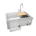 Kokomo Grills 30 Inch Built-In Bartender Cocktail Station | Stainless Ice Bin Lid