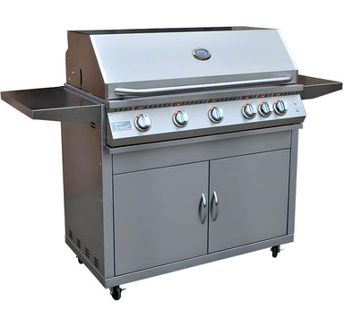 KoKoMo Grills 40" 5 Burner Professional Stainless Steel Freestanding Grill