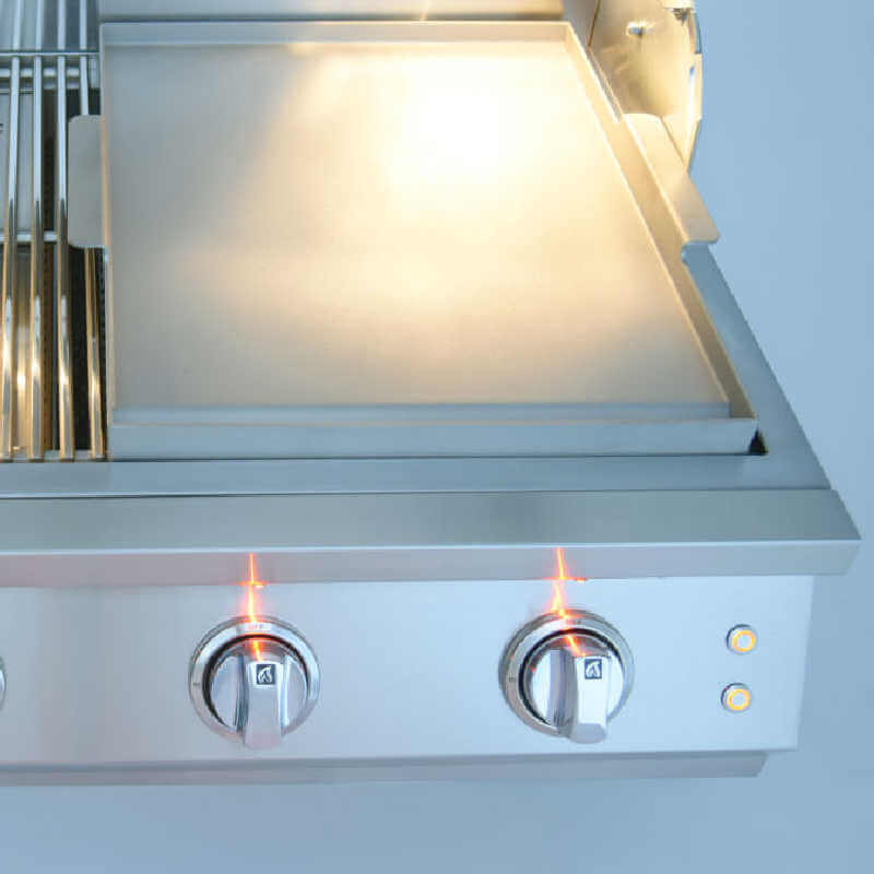 Kokomo Grills Elite 32 Inch 4 Burner Gas Grill | Griddle Upgrade