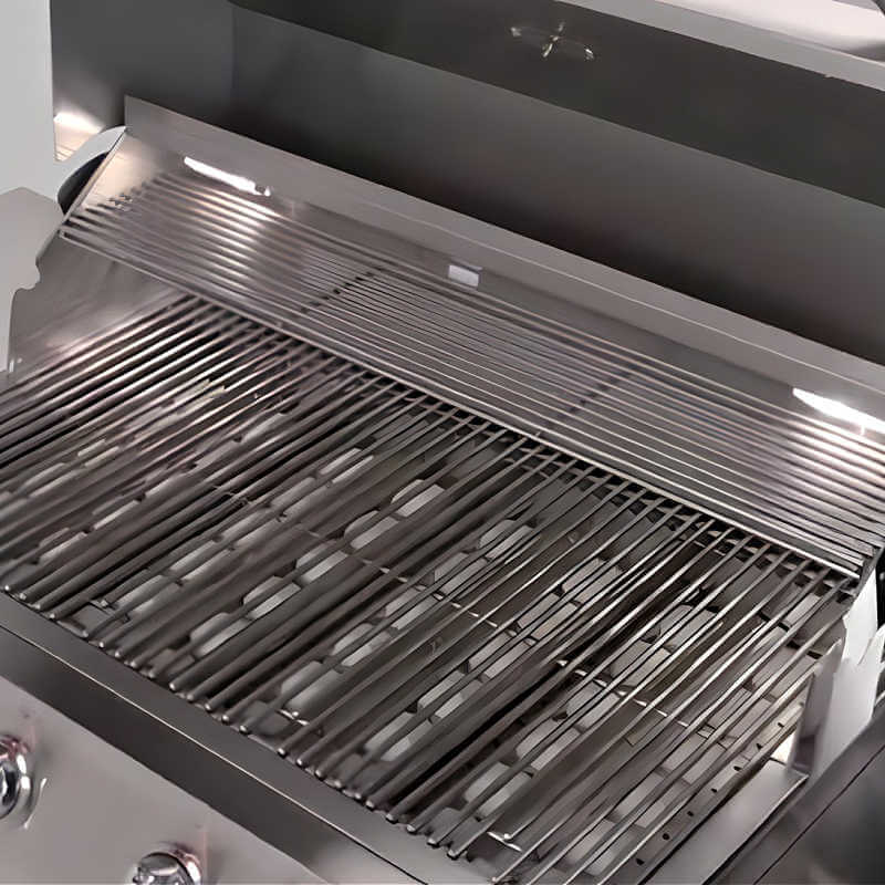 Kokomo Grills Professional 40 Inch 5 Burner Built in Gas Grill  | Commercial Grade Stainless Steel Non-Coated Grill Grates