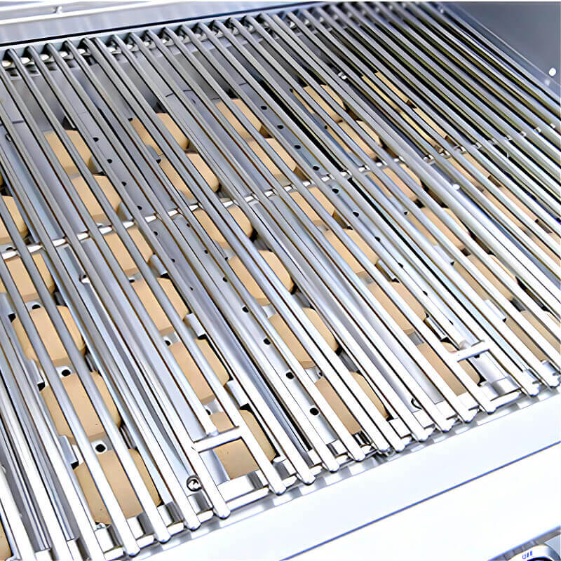 Kokomo Grills Classic Shiplap Outdoor Kitchen with Waterfall Edge