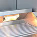 Kokomo Grills Aspen BBQ Island with 4 Burner Built In BBQ Grill | Kokomo Professional 32-Inch 4 Burner Grill Interior Lights