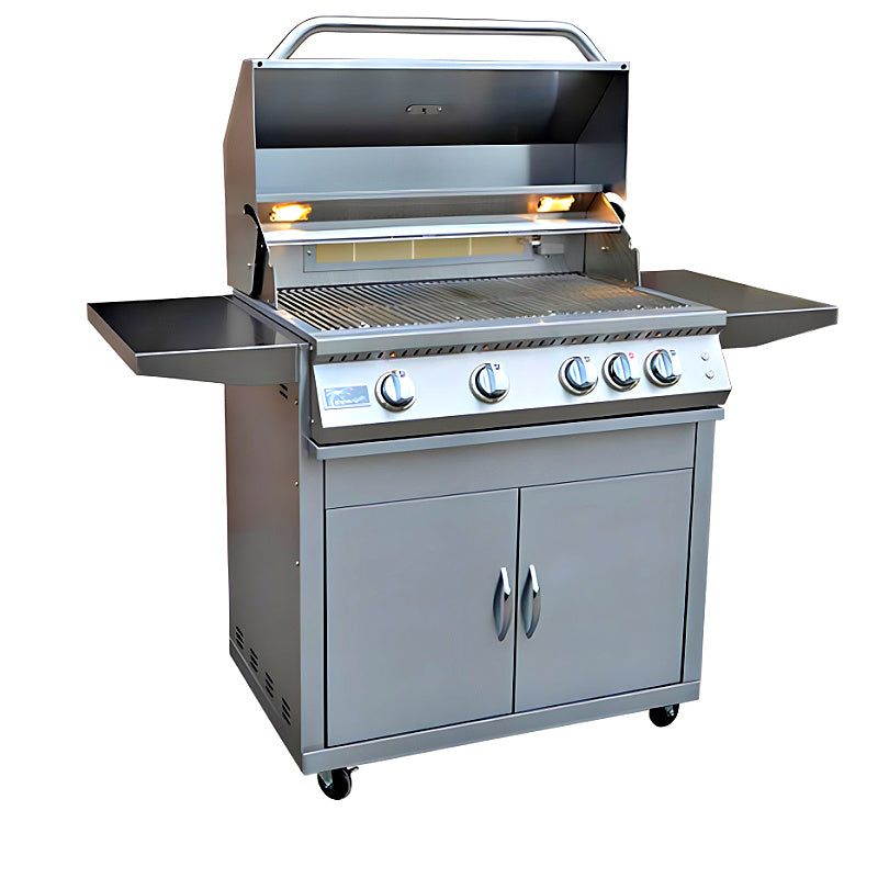 KoKoMo Grills 32" 4 Burner Professional Freestanding Grill