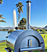 KoKoMo Grills 32 Inch Wood Fired Stainless Steel Pizza Oven| 304 Stainless Steel Chimney