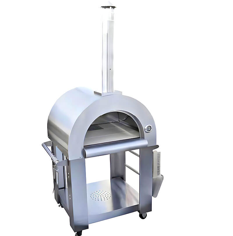 KoKoMo Grills 32 Inch Wood Fired Stainless Steel Pizza Oven | On cart