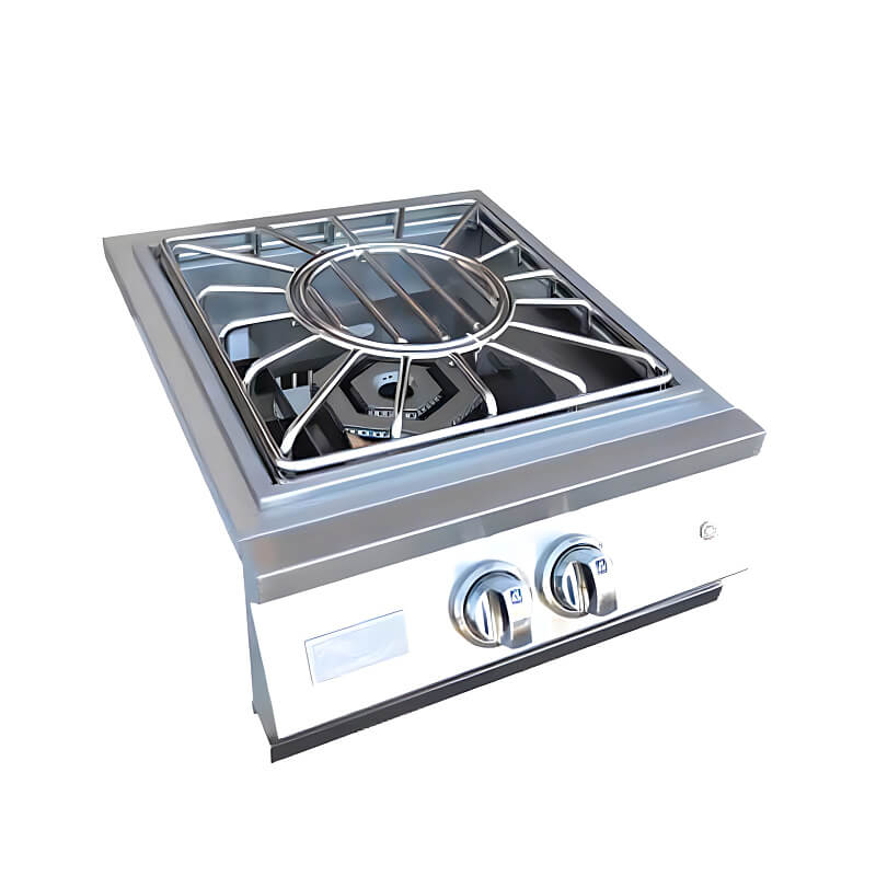 Kokomo Grills Professional Built-in Power Burner with Removable Wok