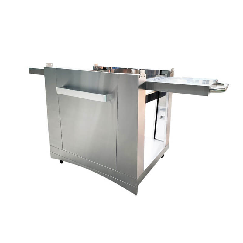 Kucht Napoli Pizza Oven Cart | Shelves Extended