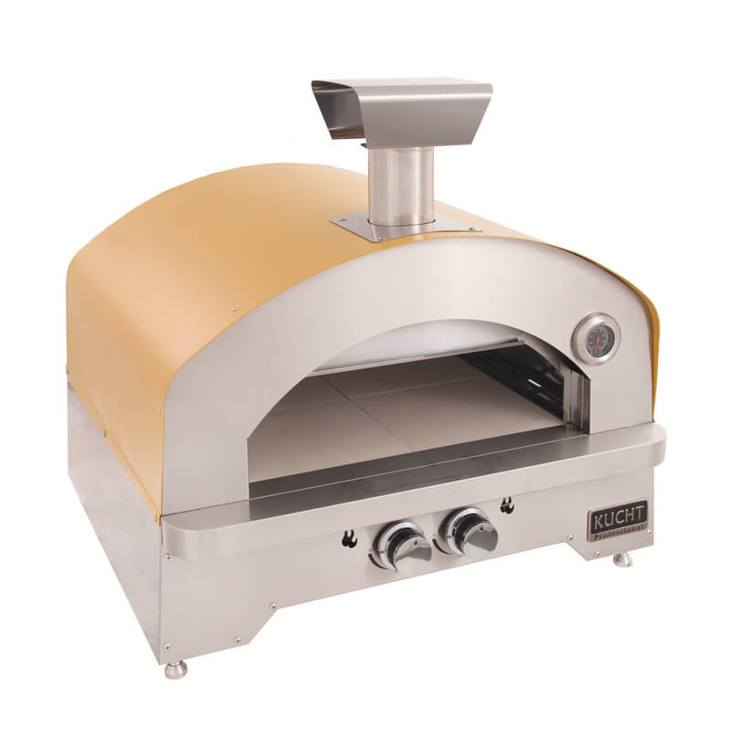 Kucht Napoli Countertop Gas Pizza Oven | Push & Turn Electric Ignition