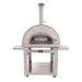 Kucht Venice Wood-Fired Outdoor Pizza Oven | Stainless Steel Front