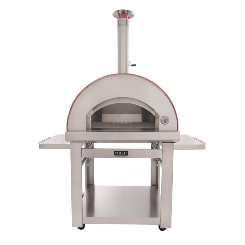 Kucht Venice Wood-Fired Outdoor Pizza Oven w/ Cart