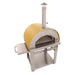 Kucht Venice Pizza Oven | Folding Shelves on Cart 