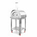 La Piazza Piccolo 33-Inch Pizza Oven With Standard Cart | Stainless Steel