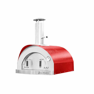 La Piazza Piccolo 33-Inch Pizza Oven | Red