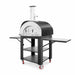 La Piazza Toscana 40-Inch Pizza Oven w/ Premium Cart | Side Shelves