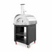 La Piazza Stainless Steel Toscana 40-Inch Pizza Oven w/ Premium Cart