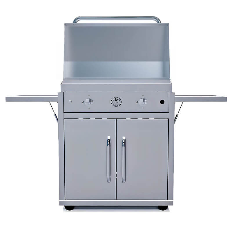 Le Griddle Ranch Hand Freestanding Gas Griddle | 304 Stainless Steel Lid