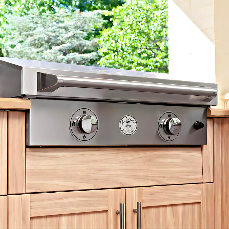 Le Griddle Ranch Hand Griddle | Installed in Outdoor Kitchen