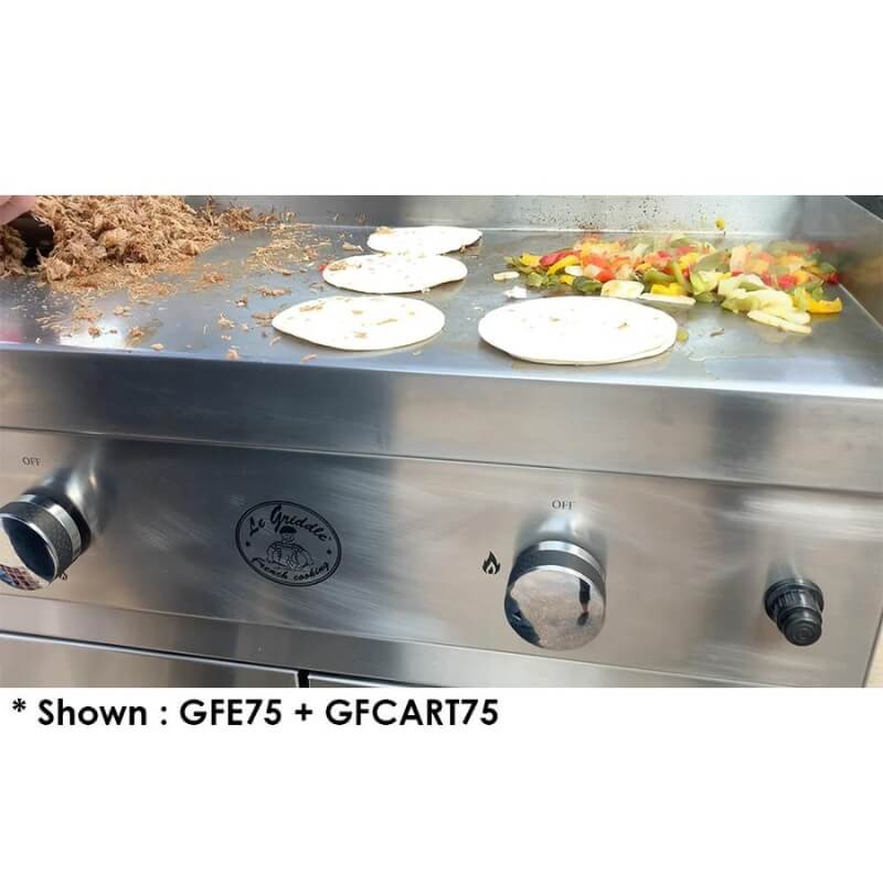 Le Griddle 16 Inch Wee Electric Griddle With Cart - GEE40 CK