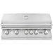 Lion L90000 40-Inch 5-Burner Built-In Stainless Steel Gas Grill — 90,000 BTU Total, 304 SS, Infrared Rear Burner, CSA Certified