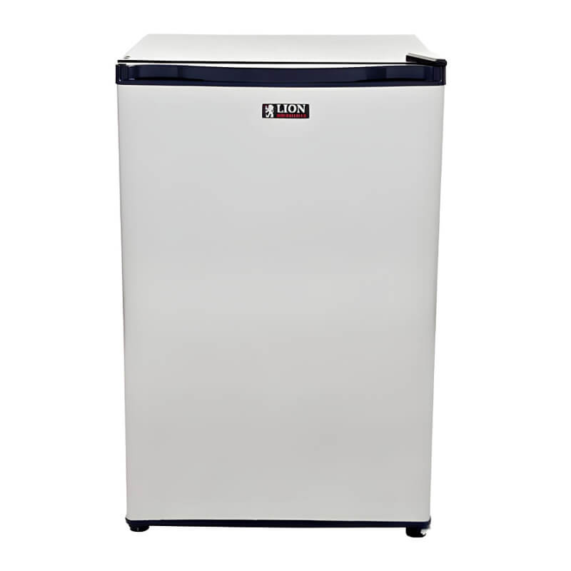 Lion 2002 20-Inch 4.5 Cu. Ft. Stainless Steel Compact Outdoor Refrigerator — Built-In Island Installation