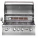 Lion Prominent Q BBQ Island: L75000 32-Inch Grill  | Dual Lined Grill Hood Design