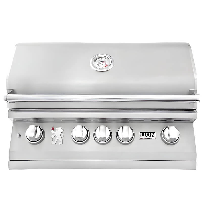 Lion Prominent Q BBQ Island: L75000 32-Inch Grill 