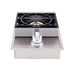 Lion Sensational Q BBQ Island: Single Side Burner | Removable Wok Grate