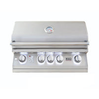 Lion L75000 32-Inch 4-Burner Stainless Steel Built-In Grill