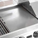 Lion L90000 40-Inch 5-Burner Stainless Steel Built-In Grill | Griddle Plate