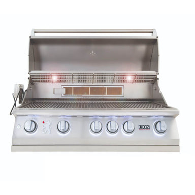 Lion L90000 Built-In Gas Grill | Rotisserie Burner