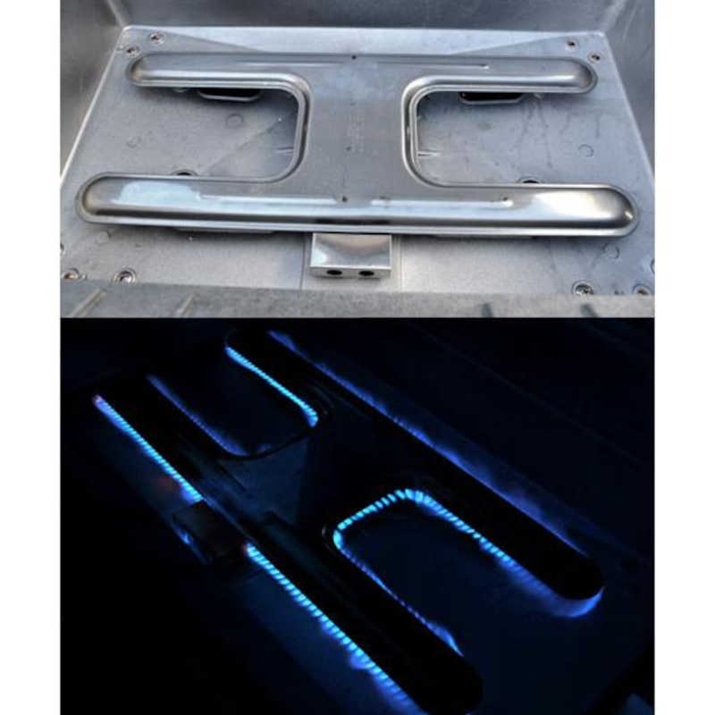 MHP Gas Grill | H Shaped Stainless Steel Gas Burners