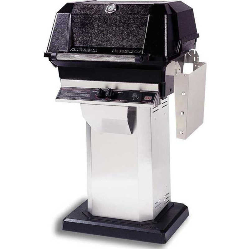 MHP JNR4DD Gas Grill | Stainless Aluminum Base