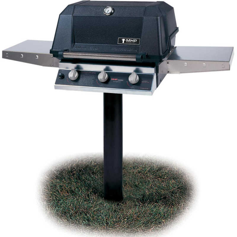 MHP Tri-Burn W3G4DD Gas Grill