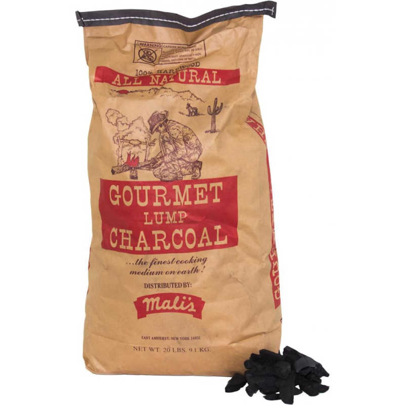 Mali's 20 lb. Gourmet Natural Hardwood Lump Charcoal