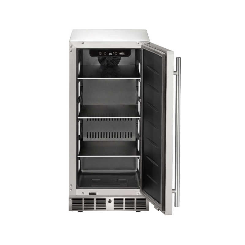 Marvel Essential 15-Inch Outdoor Refrigerator | 304 Stainless Steel 