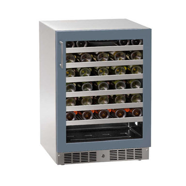 Marvel Essential 24-Inch Panel-Ready Glass Door Wine Refrigerator with Lock
