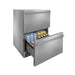 Marvel 24-In Outdoor Built-In Refrigerated Drawers | Self Closing Drawers