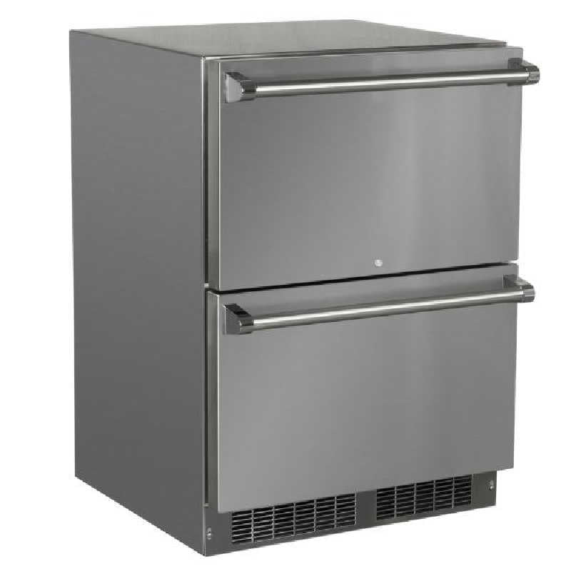 Marvel 24-Inch 5.0 Cu. Ft. Outdoor Refrigerator Drawers