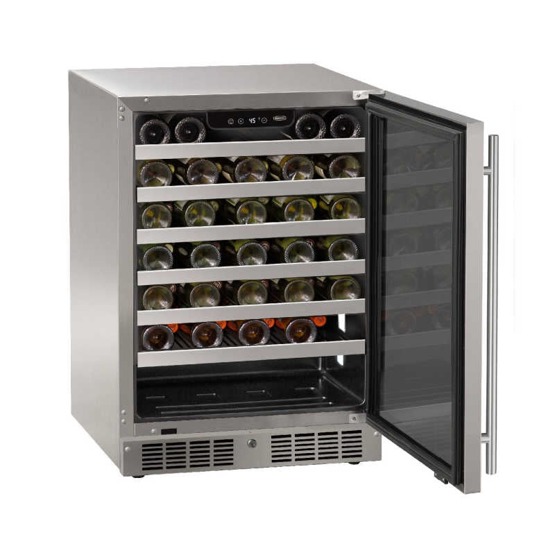 Marvel Essential 24-Inch Wine Cooler | Stainless Steel Racks